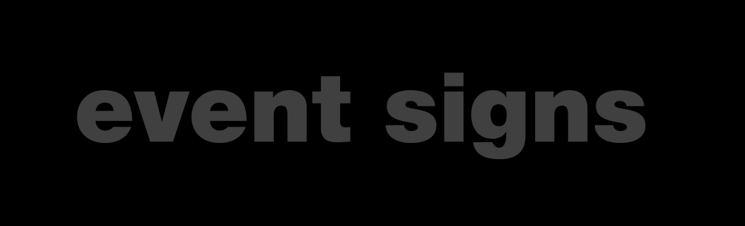 Event Signs Australia